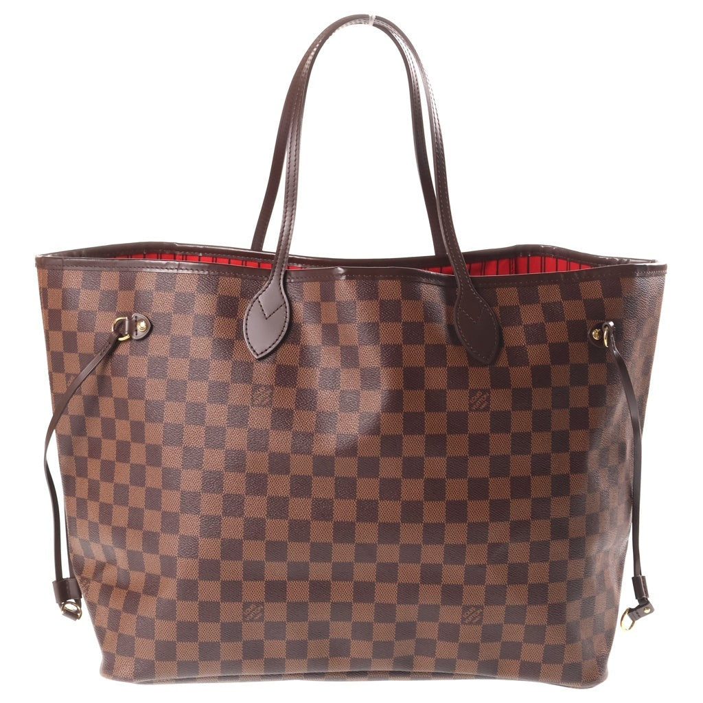 LOUIS VUITTON(ルイヴィトン) ダミエ ネヴァーフルGM PVC レザー トートバッグ ブラウン N40597 レディース