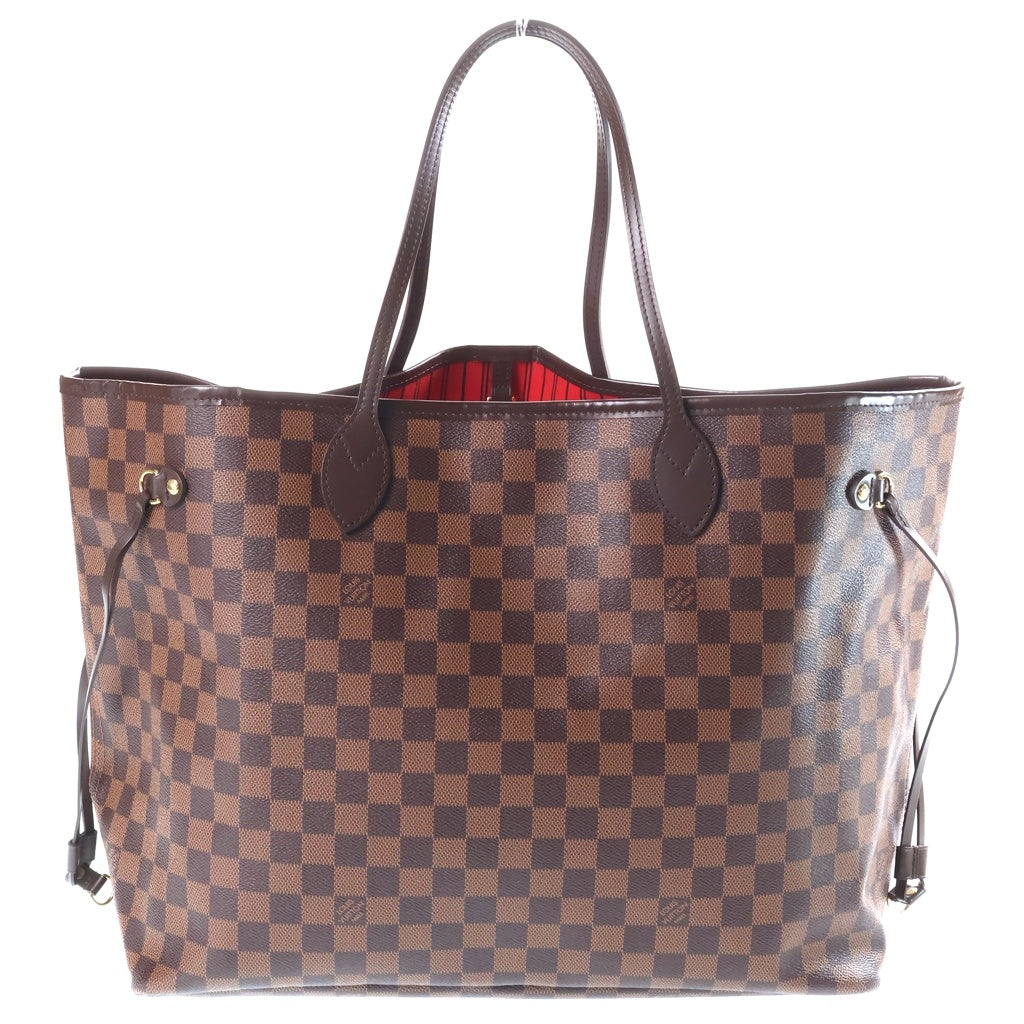 LOUIS VUITTON(ルイヴィトン) ダミエ ネヴァーフルGM PVC レザー トートバッグ ブラウン N40597 レディース