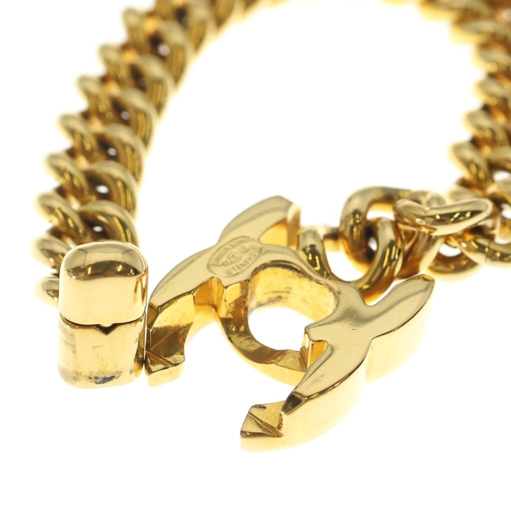 CHANEL(シャネル) ココマーク ターンロック ブレスレット GP ゴールド 95A