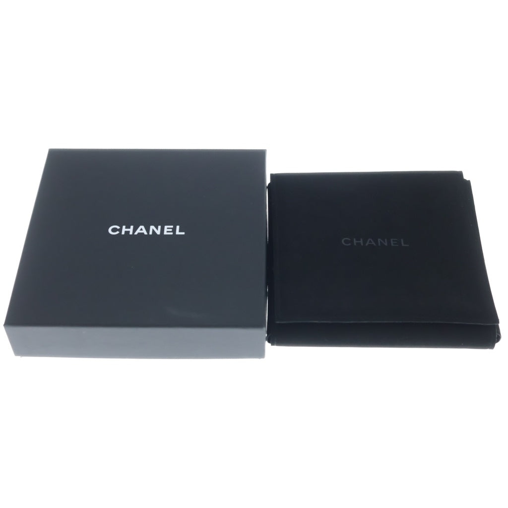 CHANEL(シャネル) ココマーク ネックレス チョーカー パール ラインストーン リボン シルバー A24V レディース