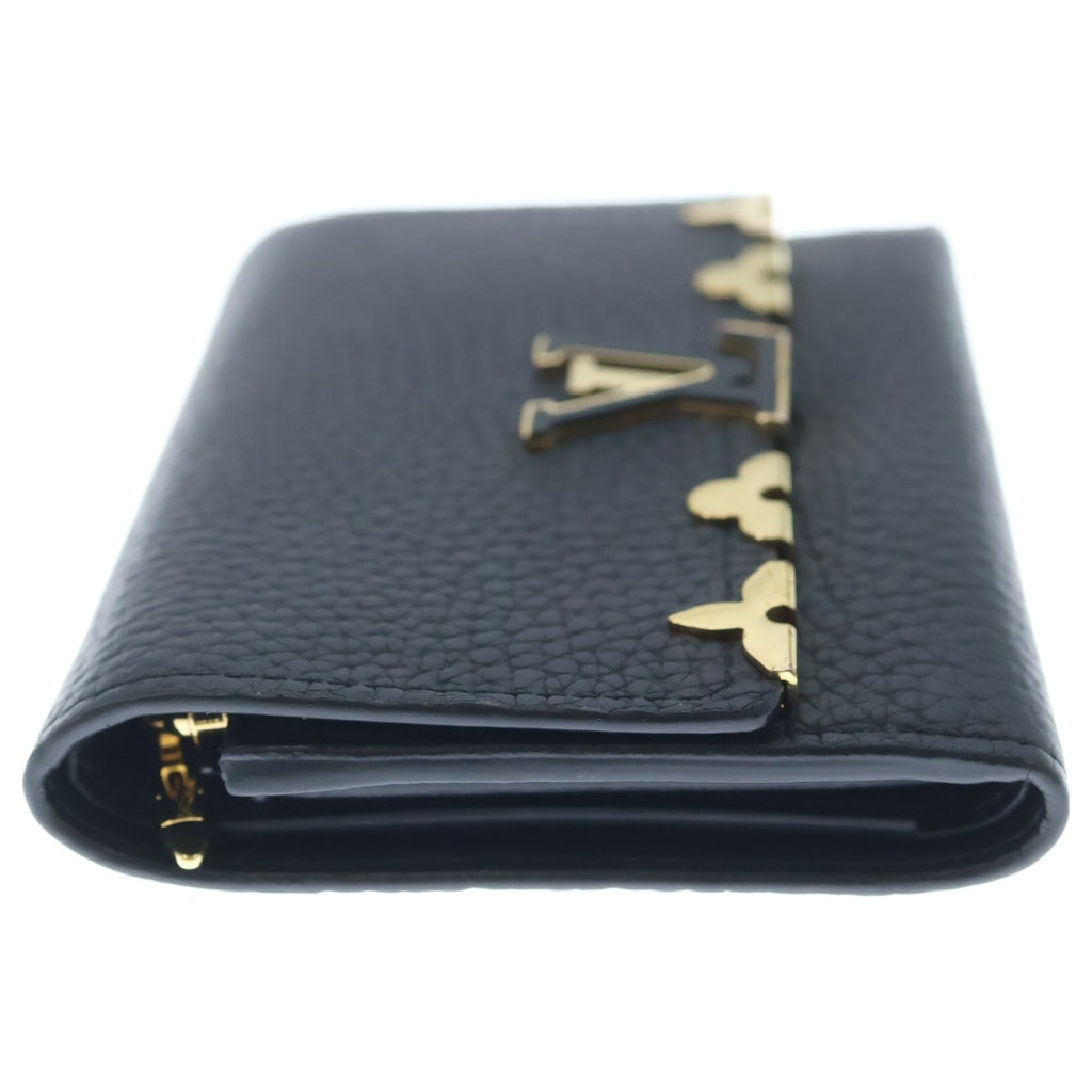 LOUIS VUITTON(ルイヴィトン) ポルトフォイユ カプシーヌ コンパクト ノワール レザー M67886 レディース
