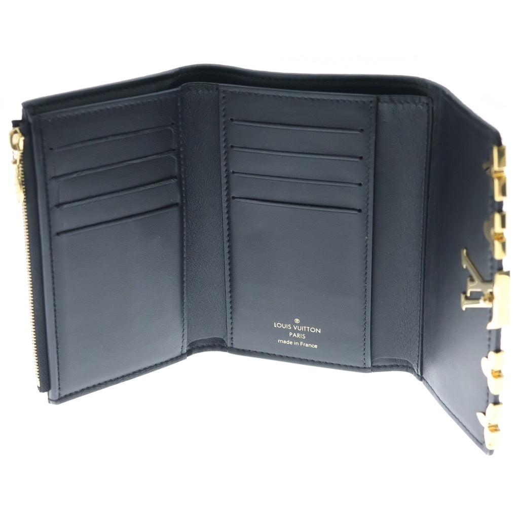 LOUIS VUITTON(ルイヴィトン) ポルトフォイユ カプシーヌ コンパクト ノワール レザー M67886 レディース