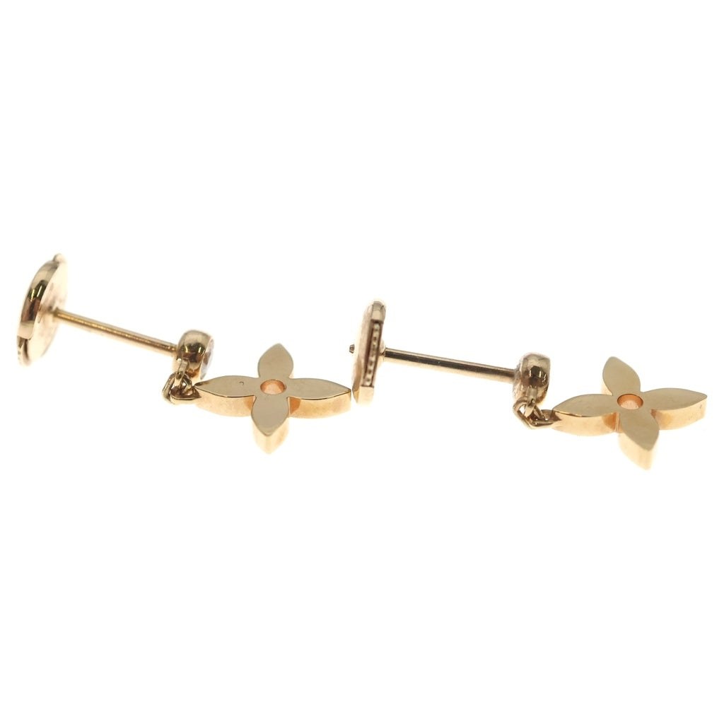 LOUIS VUITTON(ルイヴィトン) ピュス モノグラム イディール ピアス Au750PG 2.3g Q96169 レディース