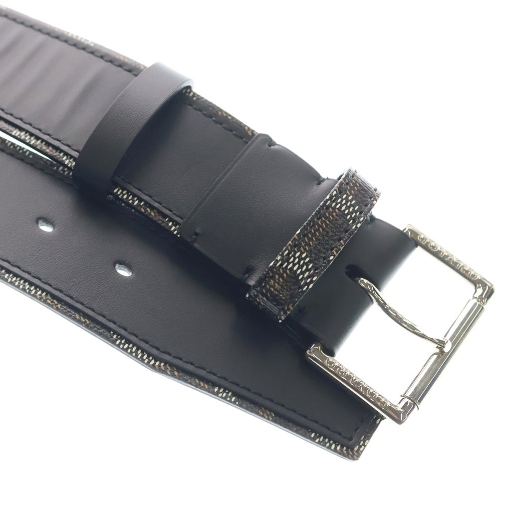 GOYARD(ゴヤール) フロリダ ベルト ブラウン PVC×レザー レディース