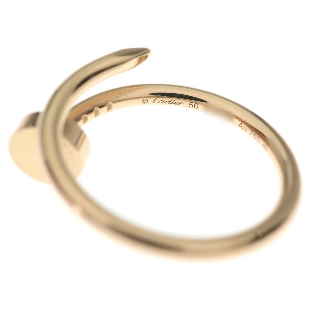 Cartier(カルティエ) ジュストアンクル スモールモデル リング 指輪 Au750PG ピンクゴールド レディース