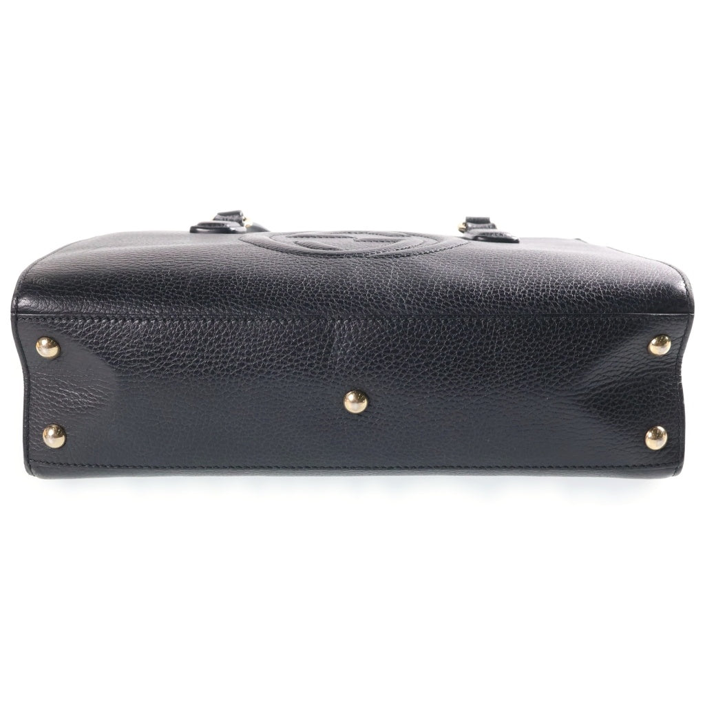 GUCCI(グッチ) ソーホー 2WAYバッグ 黒 レザー 431571 レディース