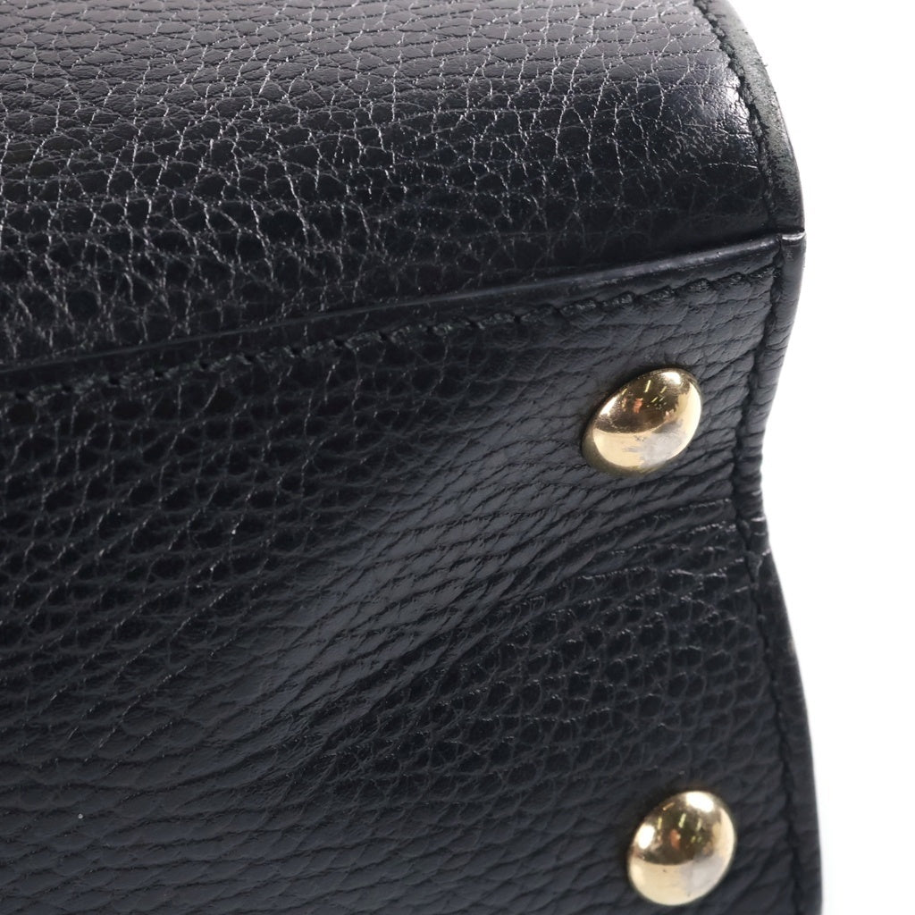 GUCCI(グッチ) ソーホー 2WAYバッグ 黒 レザー 431571 レディース