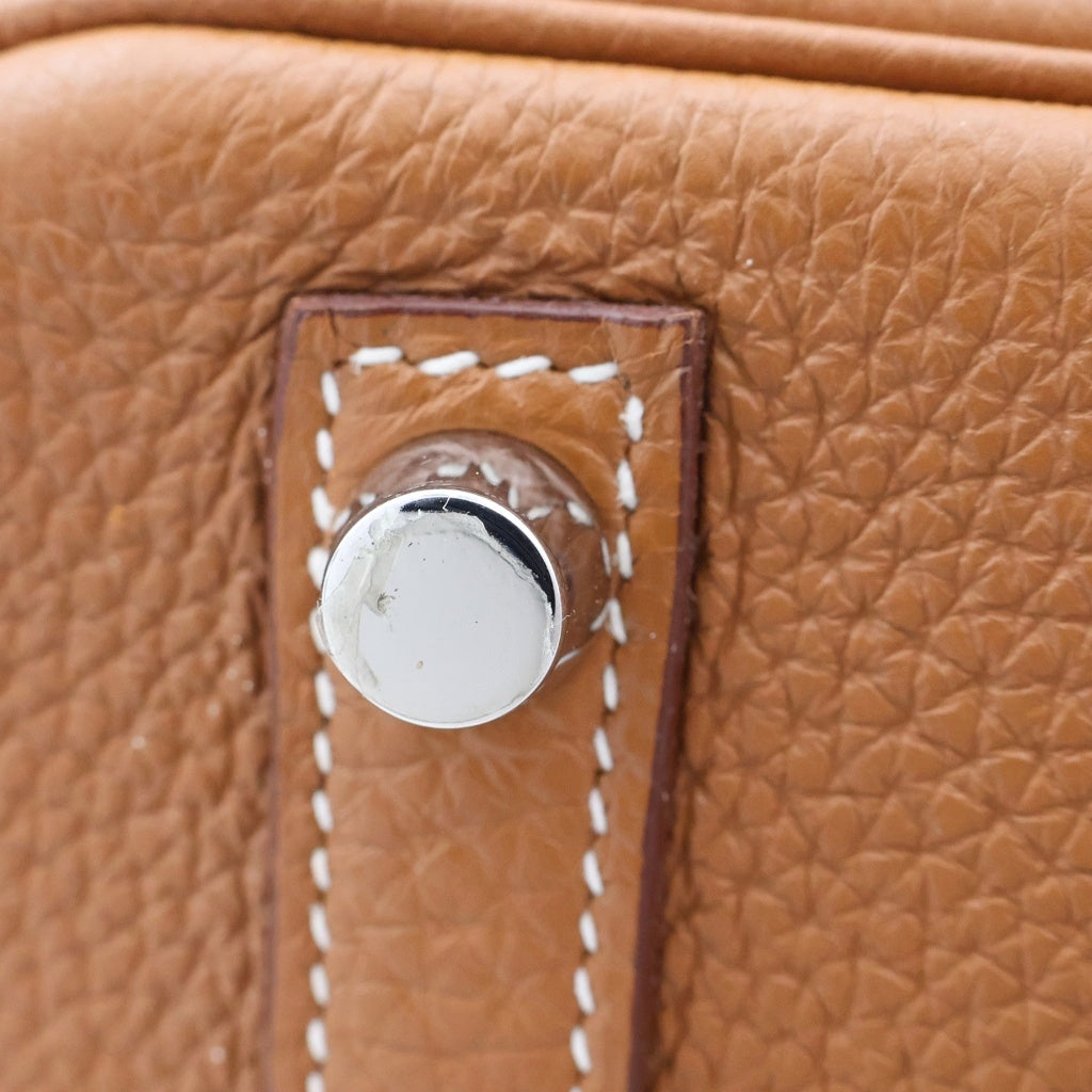 HERMES(エルメス) バーキン25 ゴールド トゴ SV金具 □O刻印 レディース