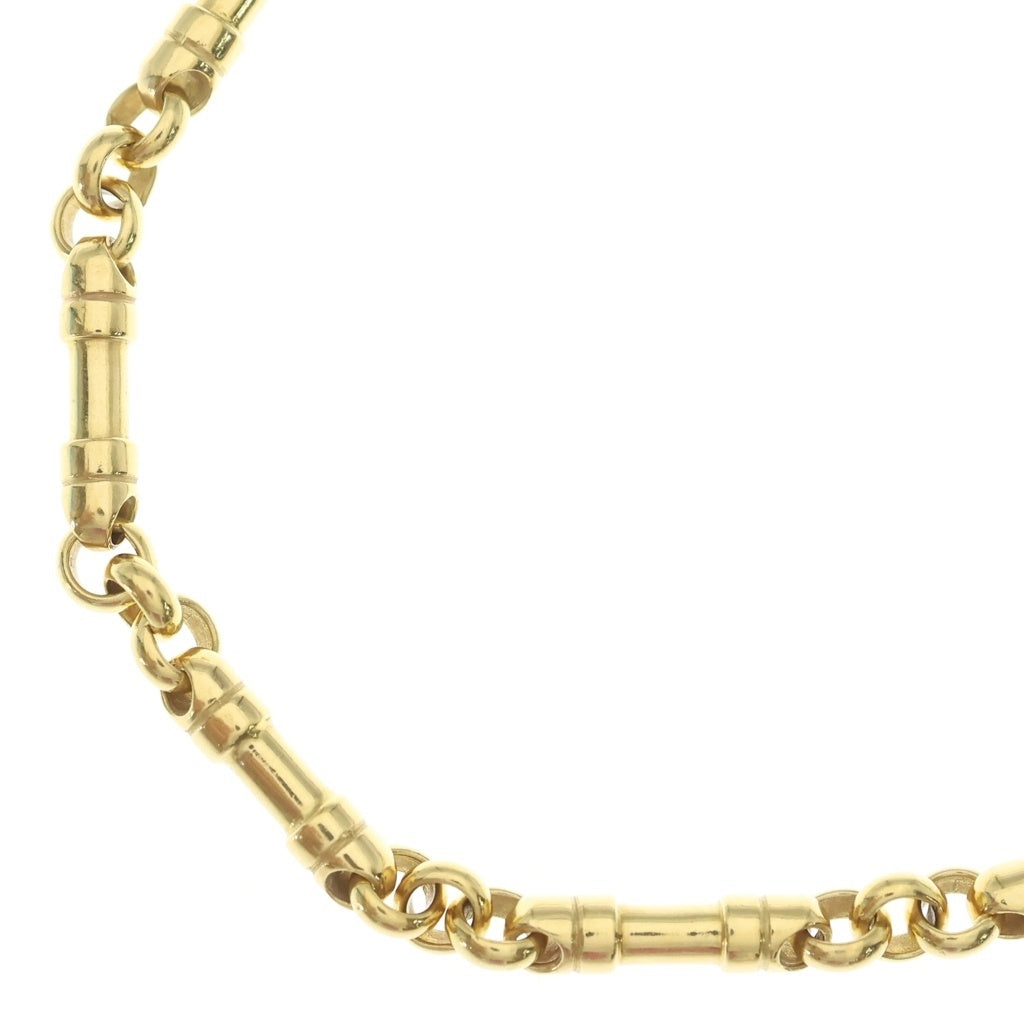 TIFFANY & Co.(ティファニー) バンブー ネックレス チェーン K18イエローゴールド 40.1g