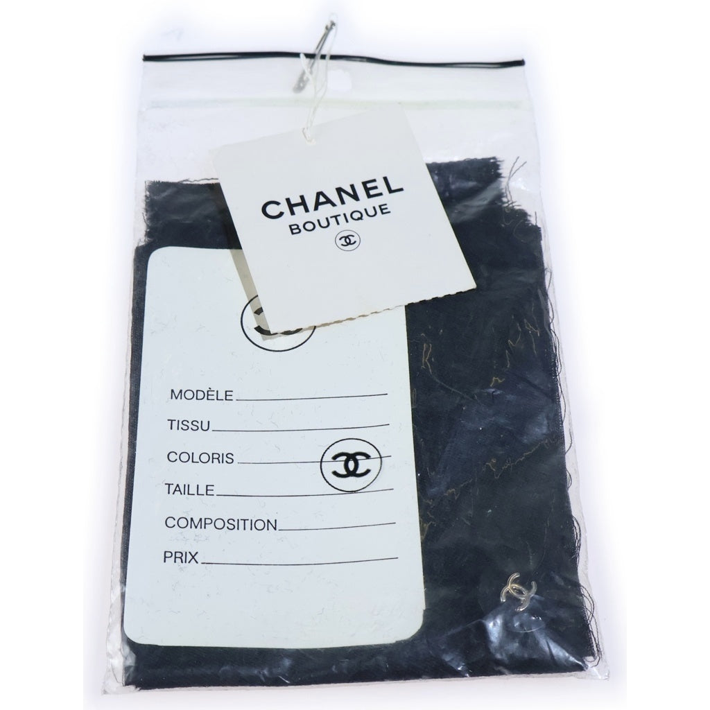 CHANEL BOUTIQUE(シャネルブティック) ココマーク ココボタン 巻きひざ丈スカート ブラック #42 P06492V04022 レディース