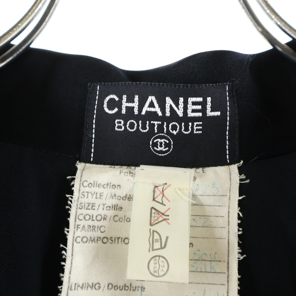 CHANEL BOUTIQUE(シャネルブティック) ■ワンピース 黒 シルク レディース