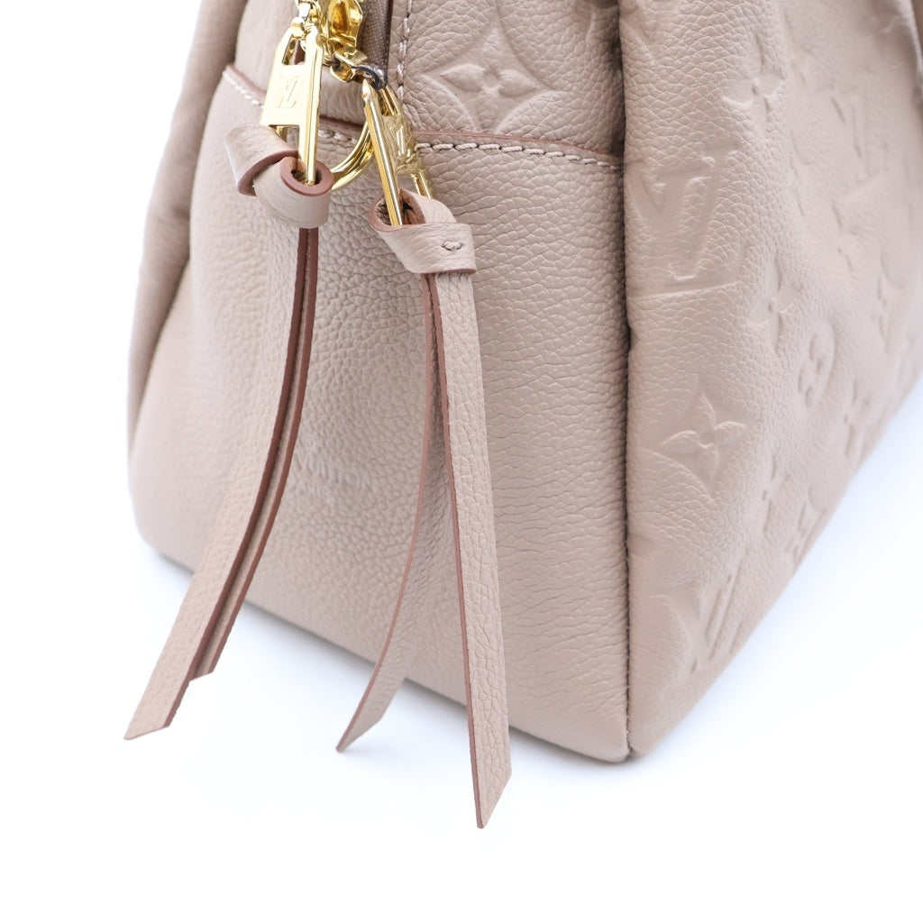 LOUIS VUITTON(ルイヴィトン) モノグラム アンプラント ポンテュPM トートバック 2wayショルダー レザー ベージュ M43743 レディース