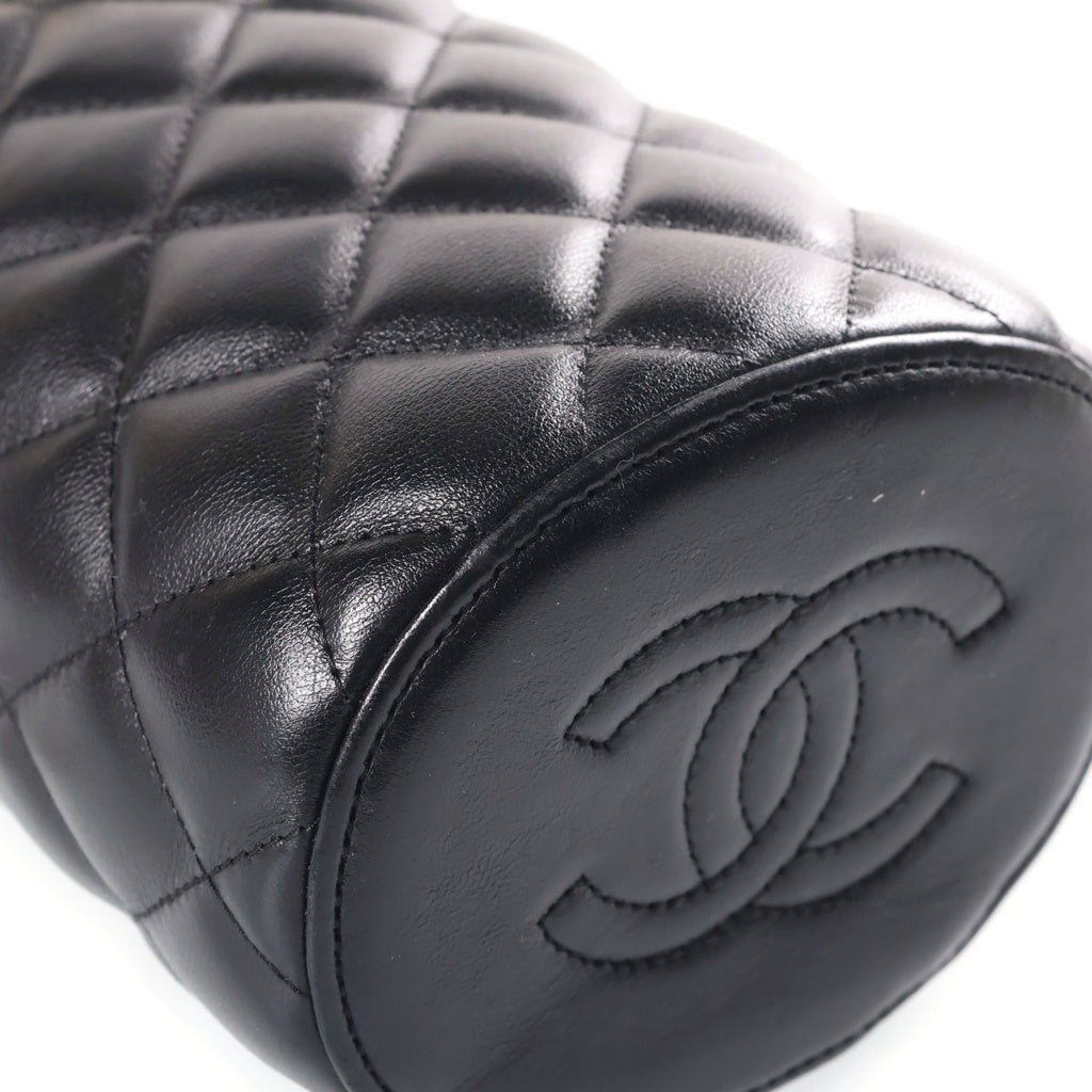 CHANEL(シャネル) マトラッセ ボックス バニティバッグ 黒 GD金具 AS2640 レディース