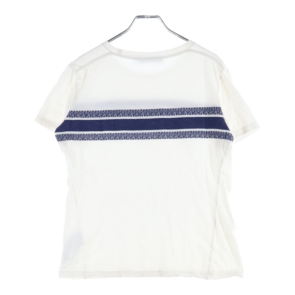 Christian Dior(クリスチャンディオール) 21SS コットン シグネチャーロゴ Tシャツ ホワイト #M 143T04A4043 レディース