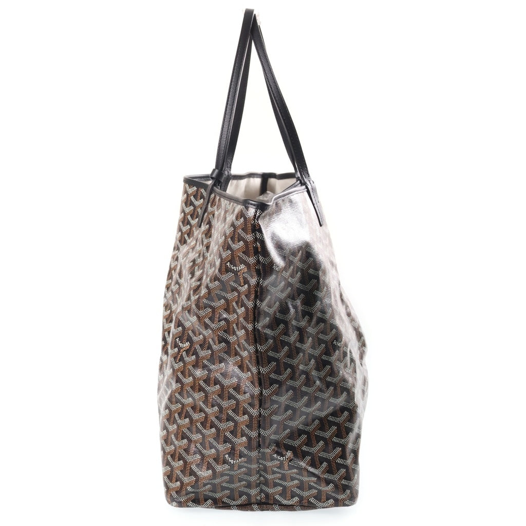 GOYARD(ゴヤール) サンルイGM ブラック PVC×レザー レディース