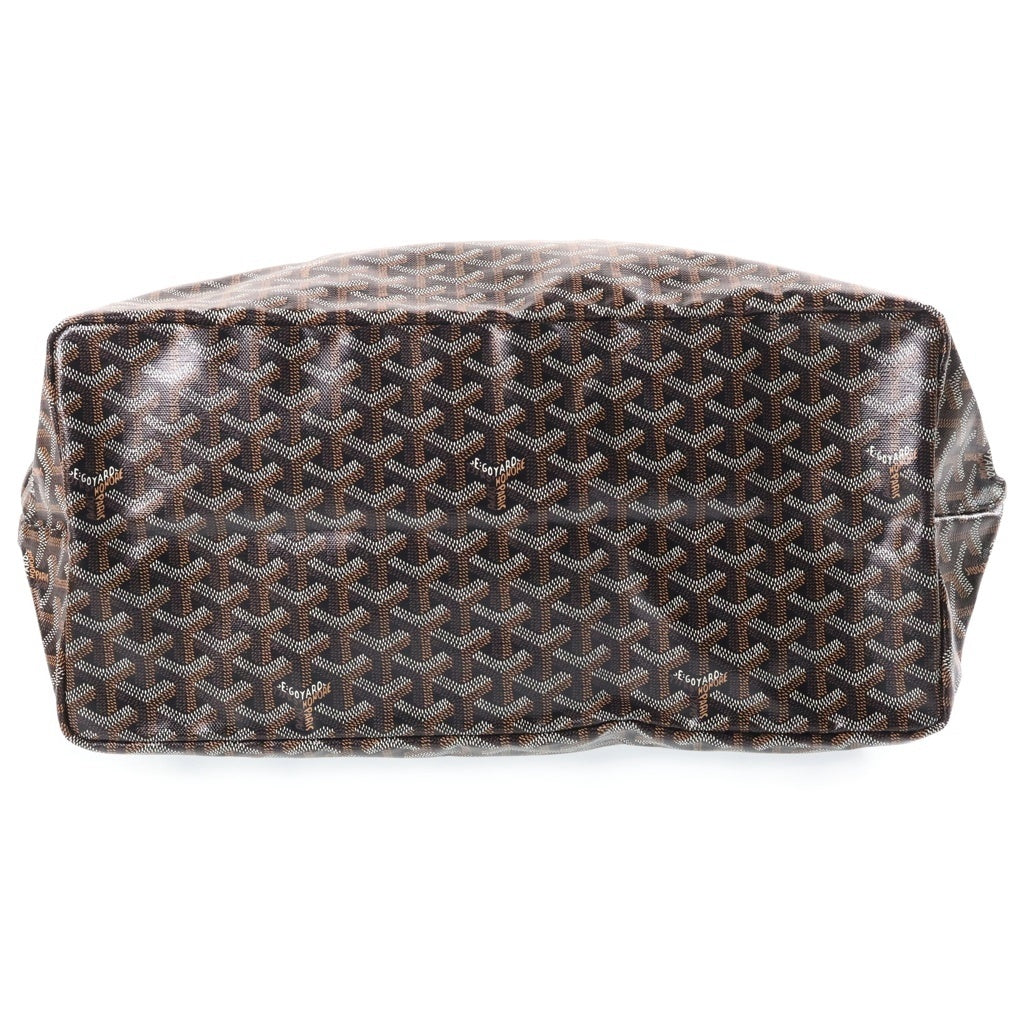 GOYARD(ゴヤール) サンルイGM ブラック PVC×レザー レディース