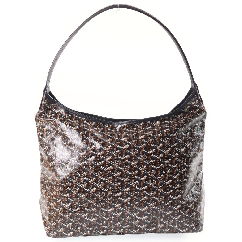 GOYARD(ゴヤール) ボエム ホーボーバッグ ブラウン PVC×レザー レディース