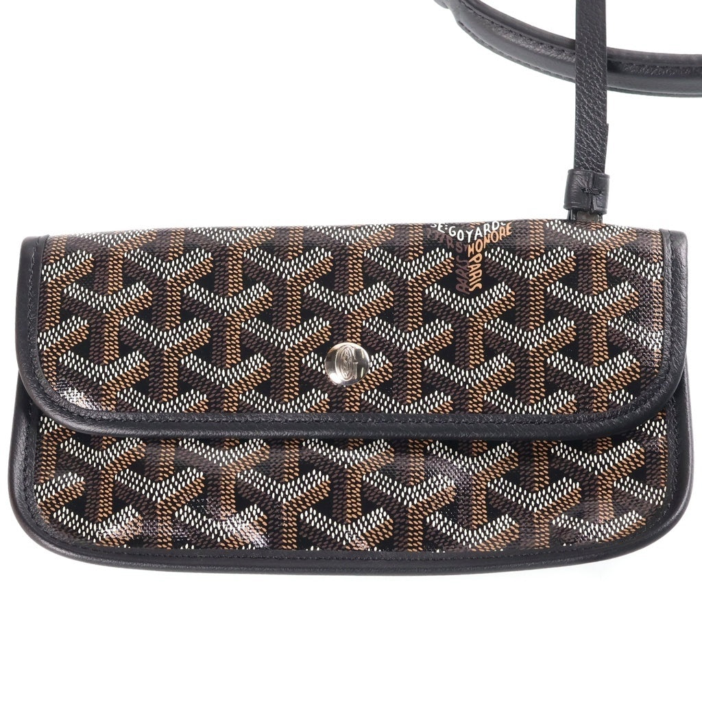 GOYARD(ゴヤール) ボエム ホーボーバッグ ブラウン PVC×レザー レディース