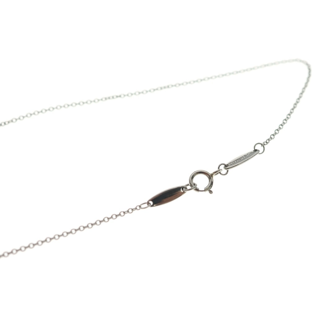 TIFFANY & Co.(ティファニー) バイザヤード 1Pダイヤ ネックレス ペンダント チェーン プラチナ Pt950 レディース