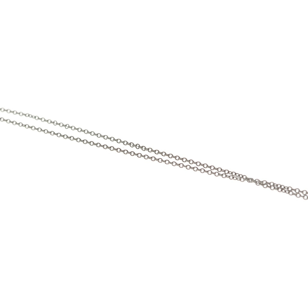 TIFFANY & Co.(ティファニー) バイザヤード 1Pダイヤ ネックレス ペンダント チェーン プラチナ Pt950 レディース