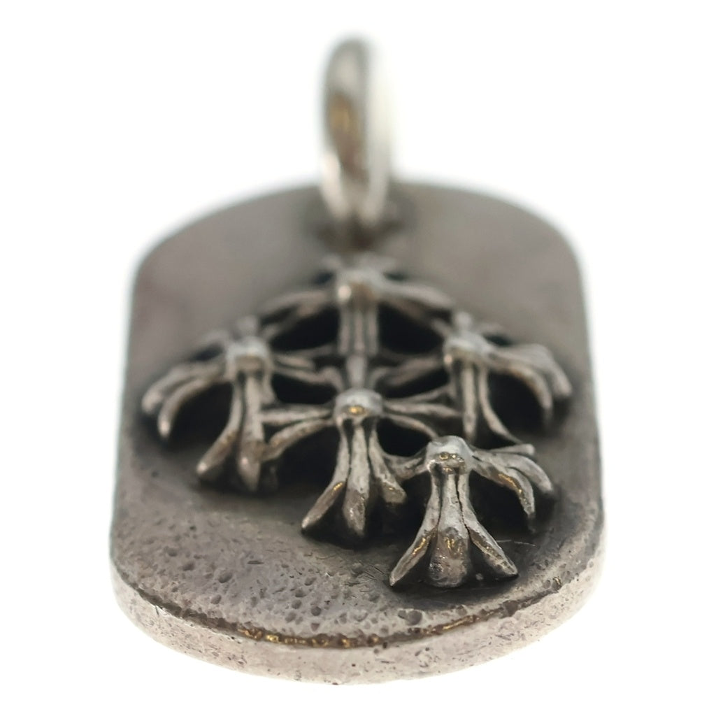 CHROME HEARTS(クロムハーツ) RAISED DOGTAG レイズドドッグタグ チャーム シルバー