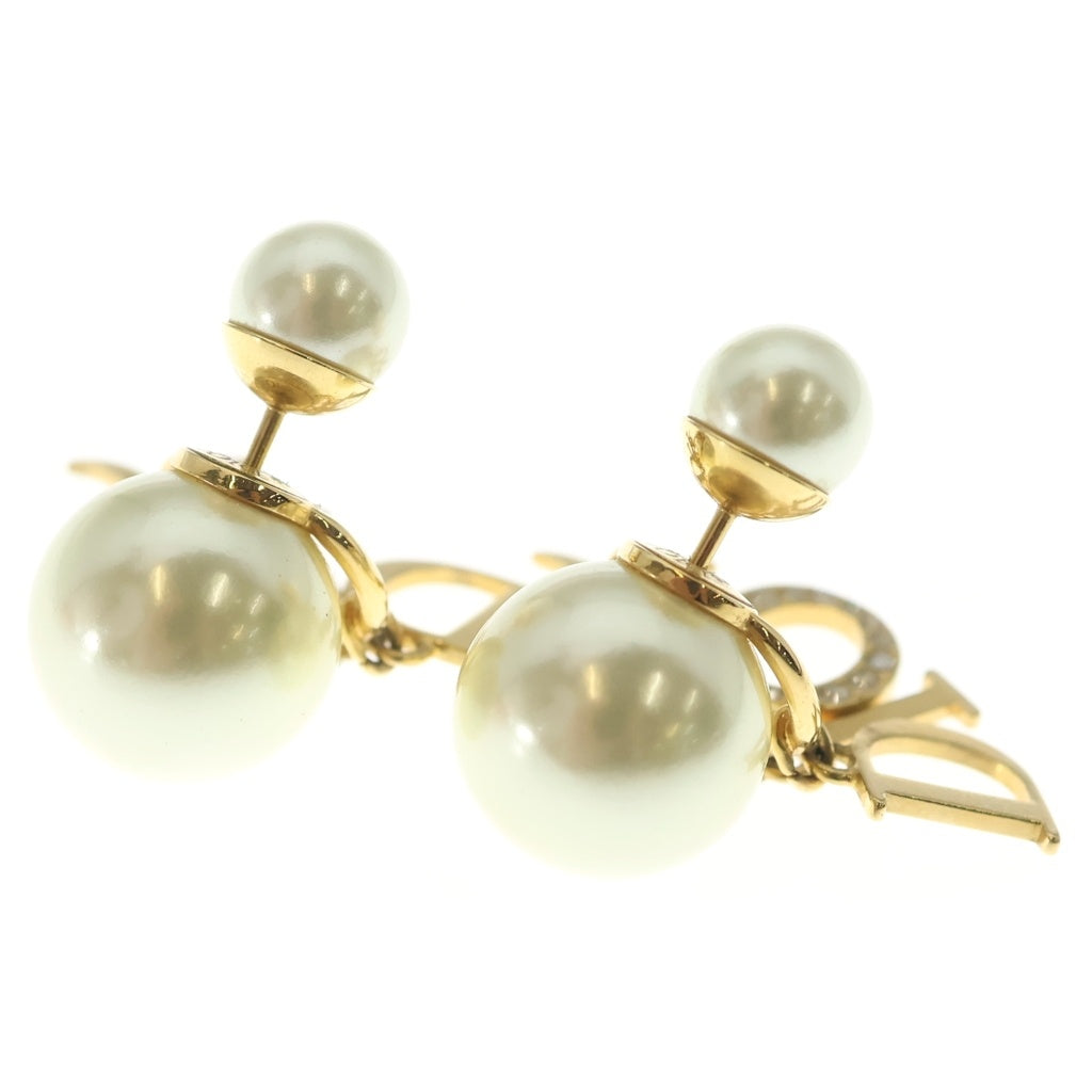 Christian Dior(クリスチャンディオール) カナージュ フェイクパールピアス GP レディース