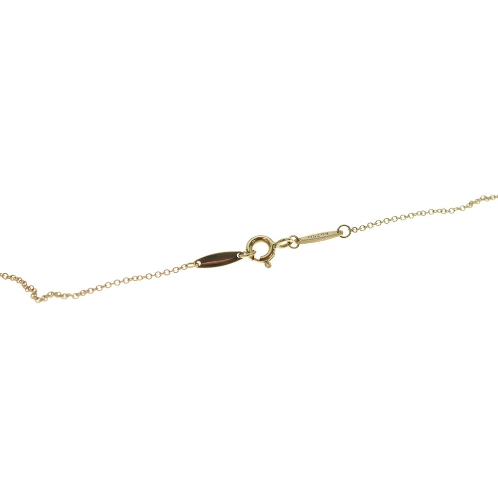 TIFFANY & Co.(ティファニー) バイザヤード 1Pダイヤ ネックレス ペンダント チェーン イエローゴールド Au750 レディース