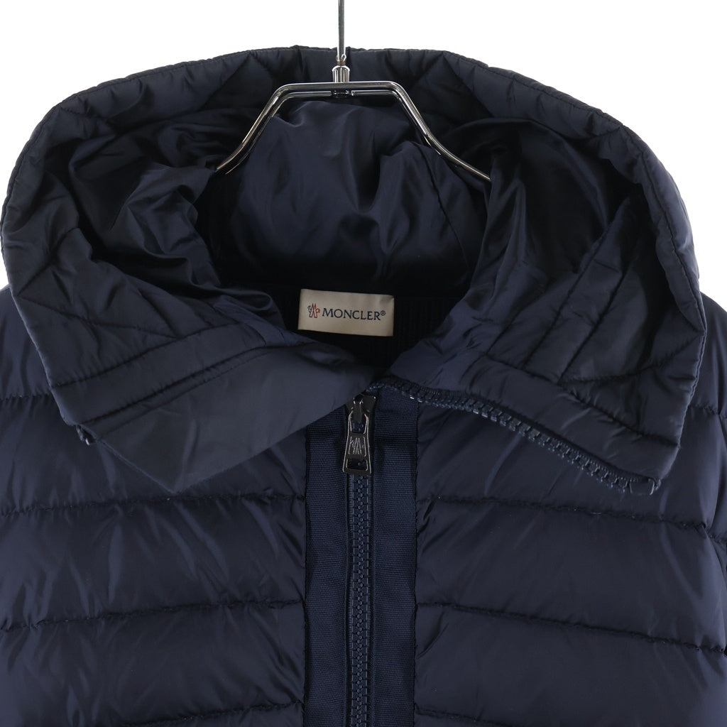 MONCLER(モンクレール) MAGLIONE TRICOT E20919402800 ニット切替カーディガン ジャケット ネイビー