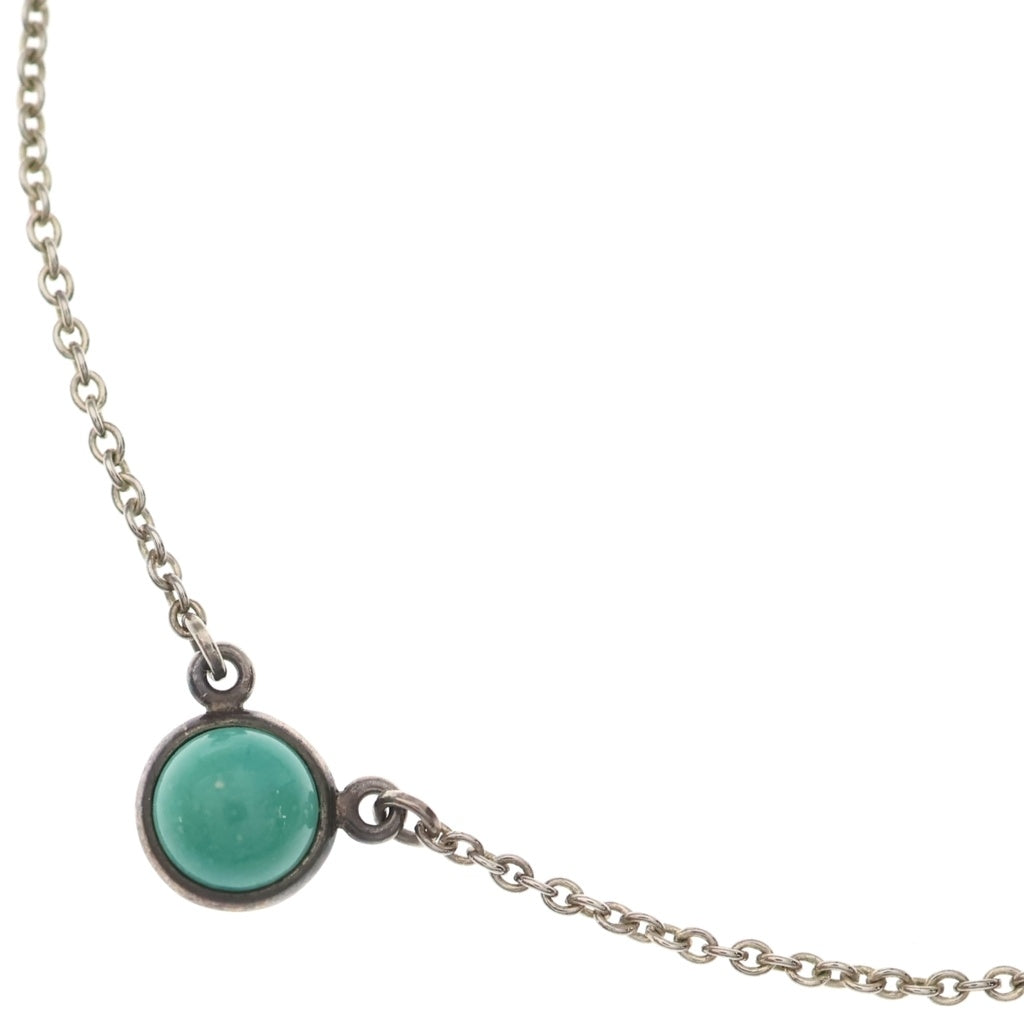 TIFFANY & Co.(ティファニー) エルサペレッティ ターコイズ ネックレス ペンダント チェーン 925 レディース