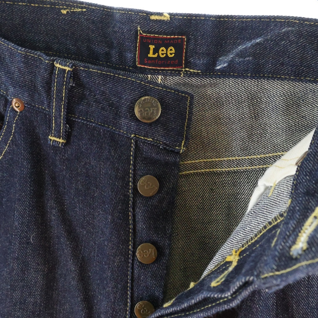 NO BRAND(ノーブランド) ■LEE ライダース デニム ネイビー #32