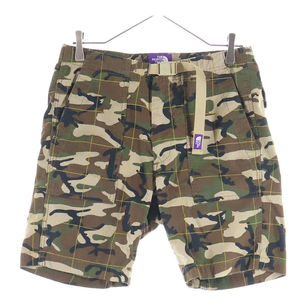 THE NORTH FACE(ザノースフェイス) カモ柄 迷彩 ハーフパンツ カーキ #30 NT4507N