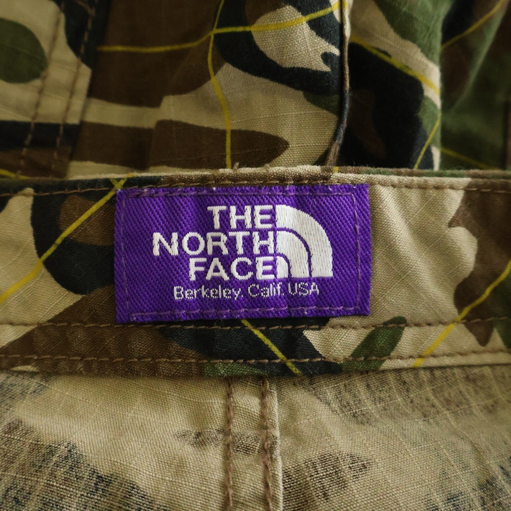 THE NORTH FACE(ザノースフェイス) カモ柄 迷彩 ハーフパンツ カーキ #30 NT4507N