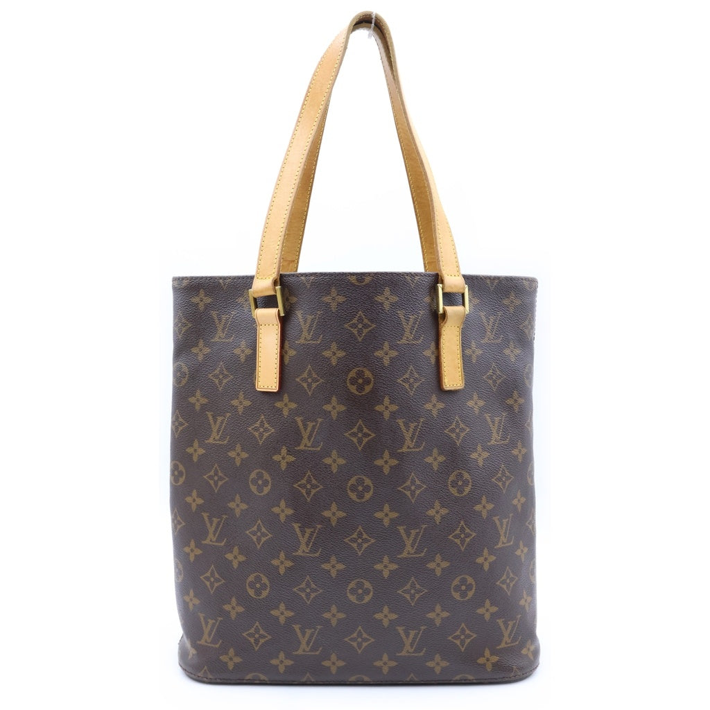 LOUIS VUITTON(ルイヴィトン) モノグラム ヴァヴァンGM ハンドバッグ トートバッグ ブラウン レザー×PVC M51170 ゴールド金具 レディース