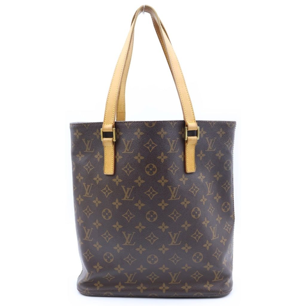 LOUIS VUITTON(ルイヴィトン) モノグラム ヴァヴァンGM ハンドバッグ トートバッグ ブラウン レザー×PVC M51170 ゴールド金具 レディース