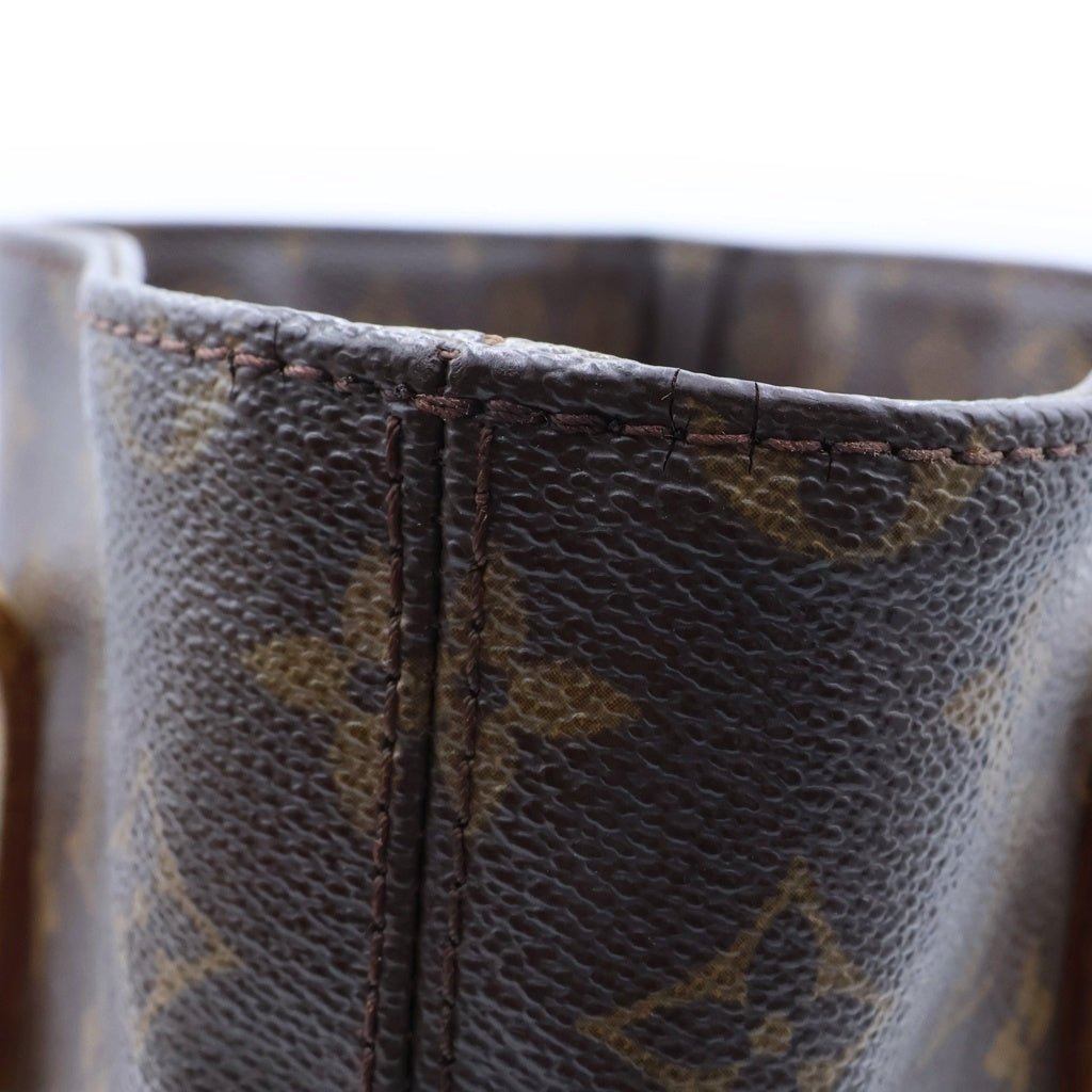 LOUIS VUITTON(ルイヴィトン) モノグラム ヴァヴァンGM ハンドバッグ トートバッグ ブラウン レザー×PVC M51170 ゴールド金具 レディース