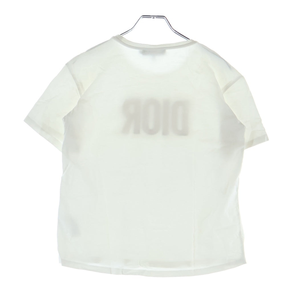 Christian Dior(クリスチャンディオール) キッズ フロントロゴ刺繍半袖コットンTシャツ カットソー ホワイト #13 2SBM13TEEN レディース