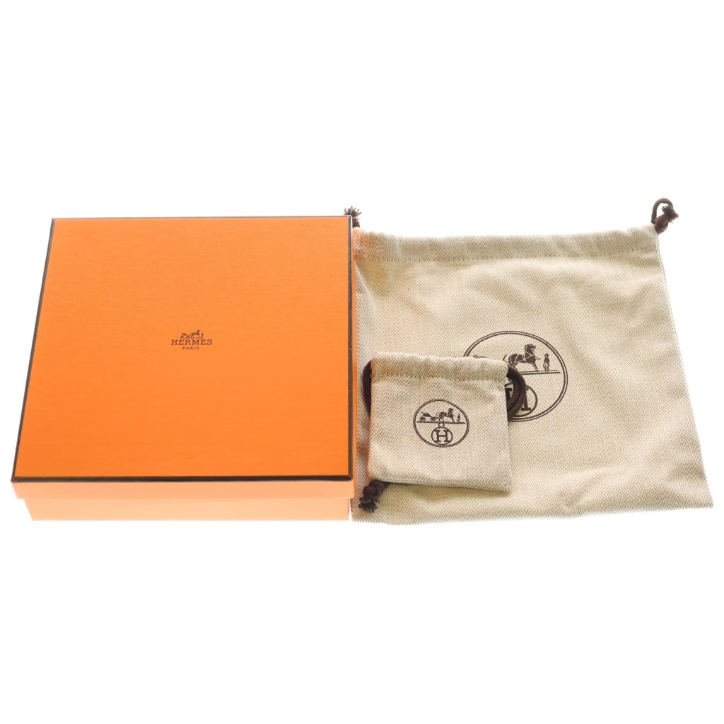 HERMES(エルメス) コンスタンスリバーシブルレザーベルト ブラック×グレージュ #100 シルバー金具 レディース