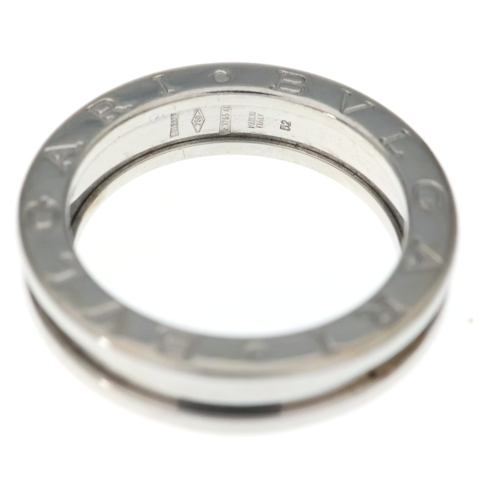 BVLGARI(ブルガリ) ビーゼロワン リング ホワイトゴールド #52 750WG レディース