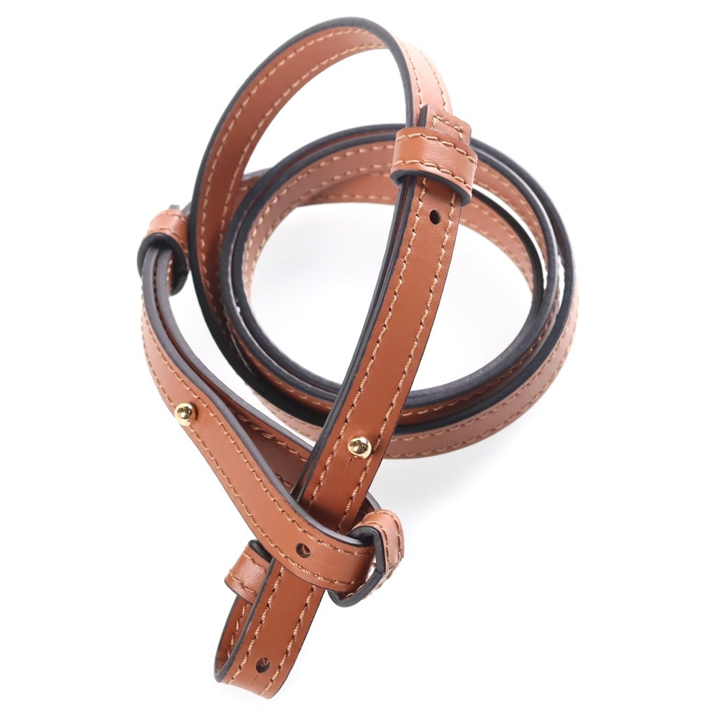 LOEWE(ロエベ) ロエベフォント トートバッグ ミニ ハンドバッグ ショルダーバッグ 2WAY ナチュラル×ブラウン A685V46X01 レディース