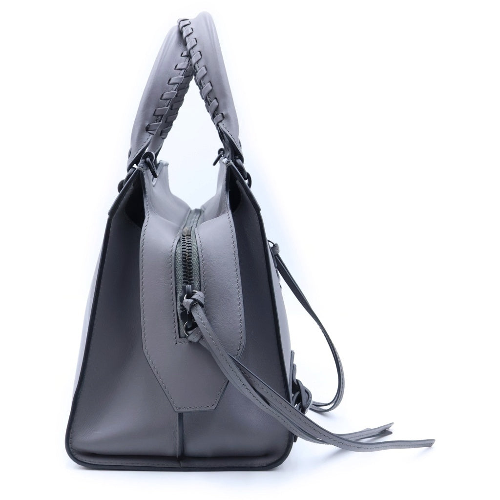 BALENCIAGA(バレンシアガ) ネオクラシック シティ スモール 2WAYハンドバッグ ショルダーバッグ パープル レザー 638521 ブラック金具 レディース