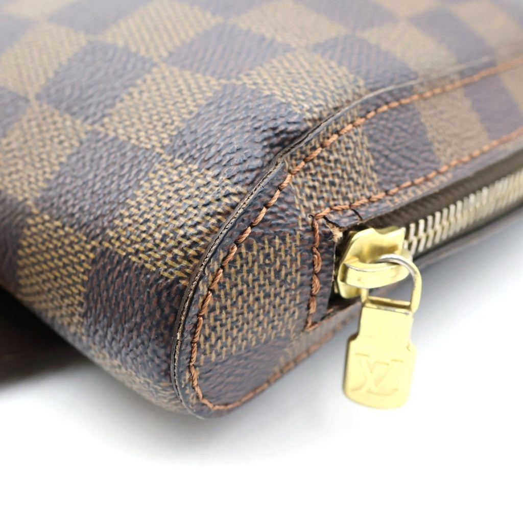 LOUIS VUITTON(ルイヴィトン) ダミエ ジェロニモス PVC レザー ショルダーバッグ ブラウン N51994