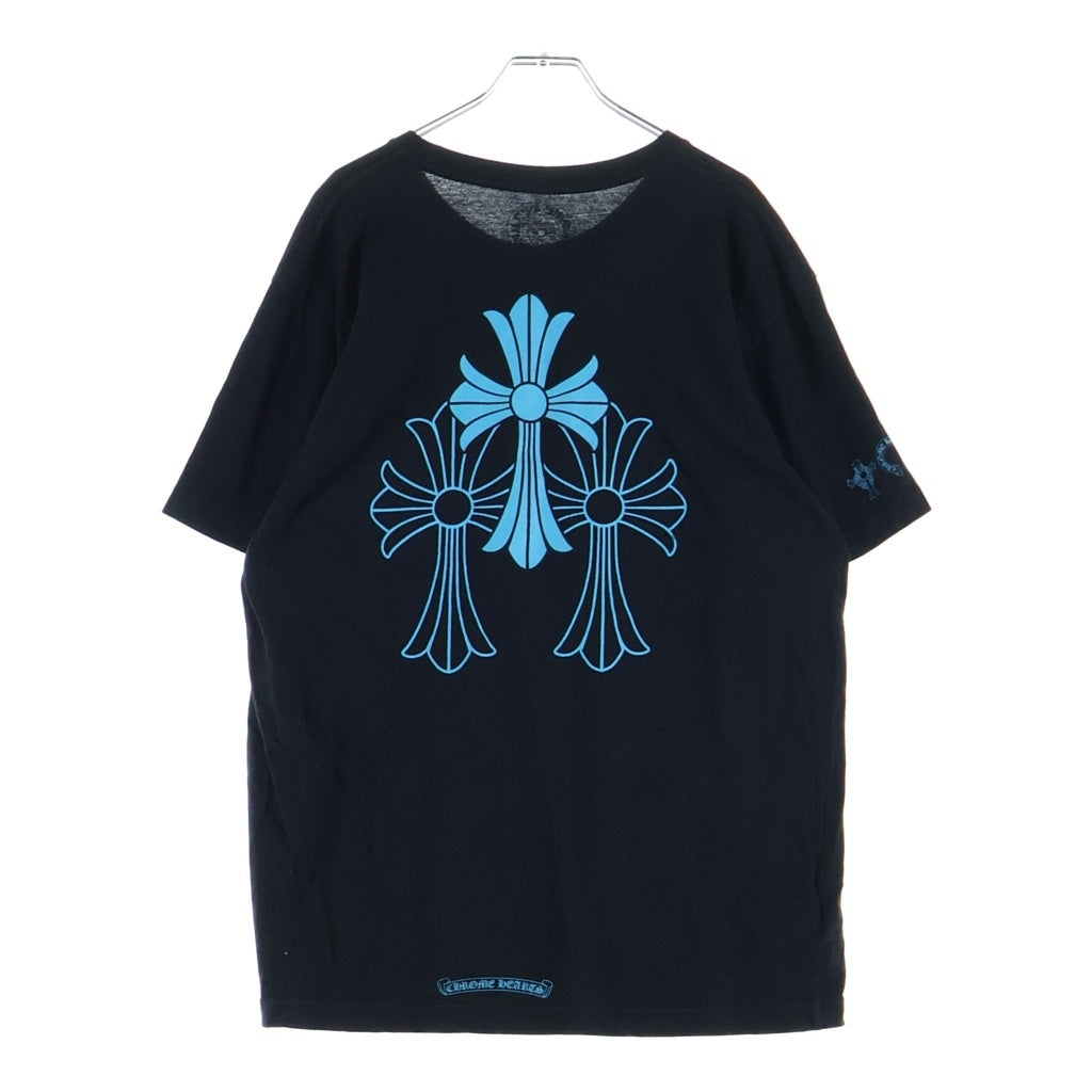 CHROME HEARTS(クロムハーツ) Cemetery Cross Tee セメタリークロス Tシャツ 半袖 カットソー コットン ブラック