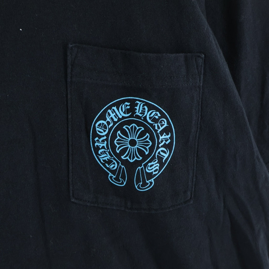 CHROME HEARTS(クロムハーツ) Cemetery Cross Tee セメタリークロス Tシャツ 半袖 カットソー コットン ブラック