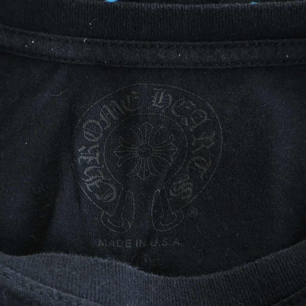 CHROME HEARTS(クロムハーツ) Cemetery Cross Tee セメタリークロス Tシャツ 半袖 カットソー コットン ブラック