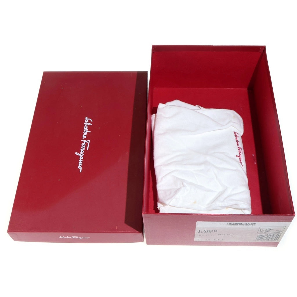 Salvatore Ferragamo(サルヴァトーレ フェラガモ) ガンチーニ ローファー レザー ブラック