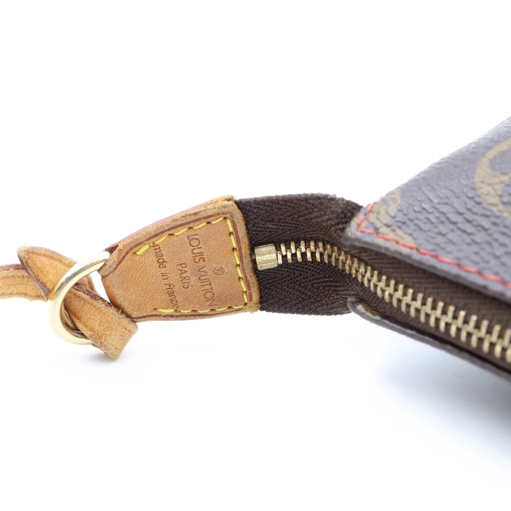 LOUIS VUITTON(ルイヴィトン) モノグラムチェリー ポシェットアクセソワール PVC レザー ハンドバッグ アクセサリーポーチ ブラウン M95008 レディース
