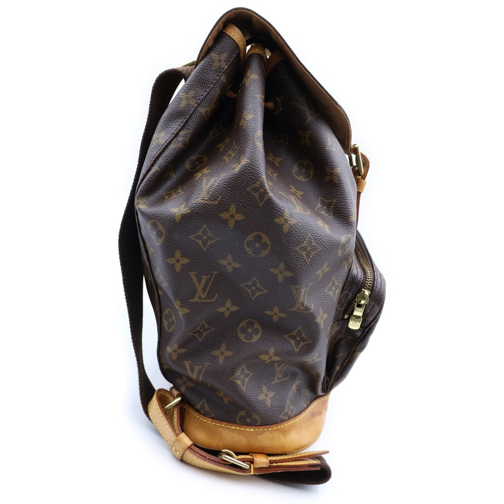 LOUIS VUITTON(ルイヴィトン) モンスリGM バックパック リュックサック PVCレザー ブラウン M51135 レディース