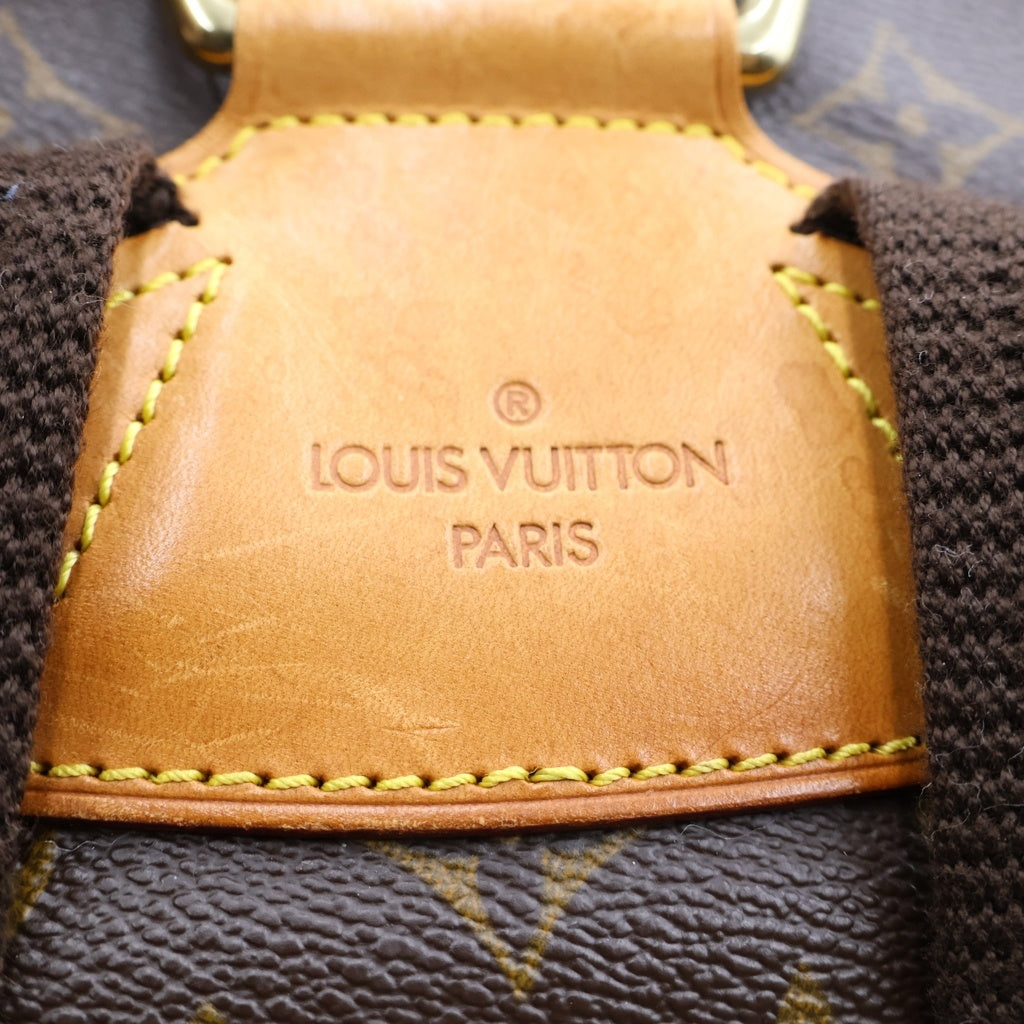 LOUIS VUITTON(ルイヴィトン) モンスリGM バックパック リュックサック PVCレザー ブラウン M51135 レディース