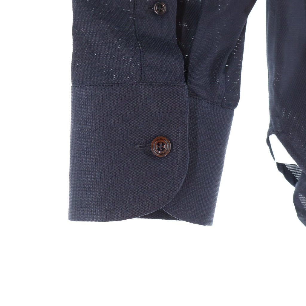TOM FORD(トムフォード) ■長袖シャツ ネイビー コットン #38/15