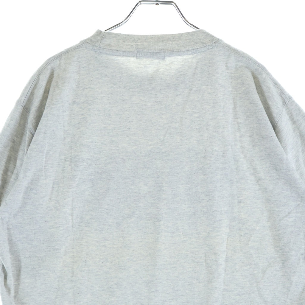Christian Dior(クリスチャンディオール) MONSIEUR Logo Tee フロントロゴ 半袖Tシャツ カットソー コットン グレー BQS-834241